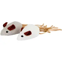 Kerbl Souris jouet blanc / gris clair [81648]