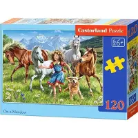 Castorland Puzzle - Dans une prairie, 120 pièces