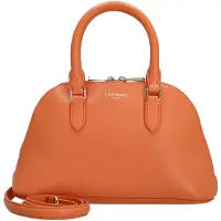 Lacoste Cuir sac à main sac à épaule bandoulière Champs-Élysées Top Handle Bag Blossom abricot