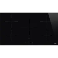 Smeg Si2951d Induction Hob 90 Cm 5 Burners Noir