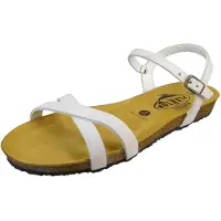 Plakton Sandales à lanières 'Fran Date' blanc