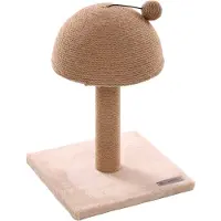 Flamingo Scratching Tree Asha Cat Scratcher Doré