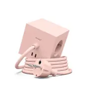 Avolt Square 1 USB-C Extenseur de Puissance New Pink | 1,8 m