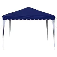 vidaXL Tente de réception pliable 288 x 288 x 245 cm, bleu, en tissu Oxford