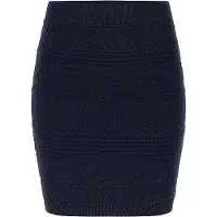 GUESS pour femme. W6GD21Z0602 Minijupe Michelle bleu (S), Casuel, Polyester