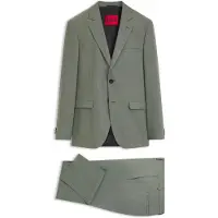 HUGO Costume deux pièces Extra Slim en tissu à motif