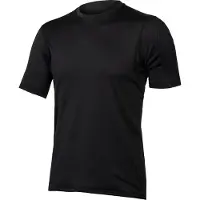 Endura Transloft Short Sleeve Base Layer Noir M Homme