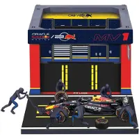 Bburago Voiture 1/43 Formule 1 Pit Stop Red Bull #Verstappen