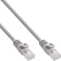 InLine 71415 Câble patch, U/UTP, Cat.5e, gris, 15m