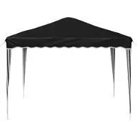 vidaXL Tente de réception pliable 288 x 288 x 245 cm, anthracite, tissu Oxford