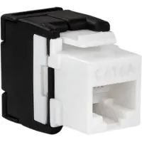 Logilink Professional NK4028 Module Keystone Cat.6A, classe EA, non blindé, blanc