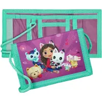 Undercover Filles, Portefeuille, Bastelset Gabby's Dollhouse, Vert, Violet, Multicolore