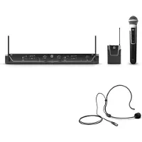 LD Systems U305 HBH 2 set combiné système sans fil (584-608 MHz)