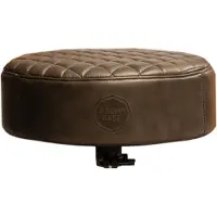Drum N Base RLST-GRY - Assise en Cuir Véritable - Grise