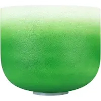 Sela 11" Green Crystal Singing Bowl Heart Chakra