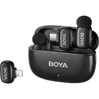Boya Mini Ultra-Mini Noir (USB-C et Lightning)