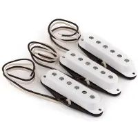 Fender 70th Anniversary '54 Stratocaster Pickup Set White Micro guitare