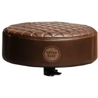 Drum N Base Full Grain Leather Drum Throne Brown (Top Only)