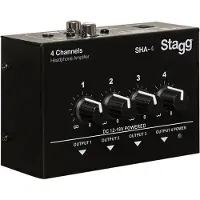 Stagg SHA-4 ampli casque 4 canaux stéréo