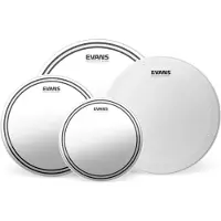Evans EPP-EC2SHDD-R EC2S Clear Rock with HD Dry Snare Batter Set de peaux