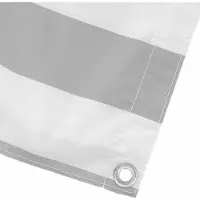 vidaXL Brise-vue pour balcon Gris clair et blanc 100 x 300 cm Tissu Oxford