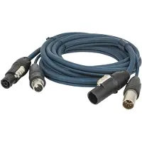 DAP FP-16 câble hybride PowerCON True1 - XLR 5 broches, 15 m