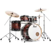 Pearl Drums DMP905/C260 Decade Maple Satin Brown Burst batterie