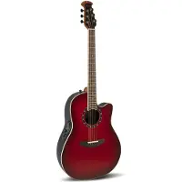 Ovation 2771AX-CCB-G Pro Series Balladeer Deep Contour Cutaway Cherry Cherry Burst guitare électro-acoustique folk
