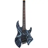 Sire Larry Carlton X6 6-String Headless Black Swirl guitare électrique