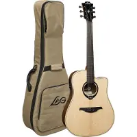 LAG Guitars HyVibe 30 HV30DCE guitare électro-acoustique folk avec multi-effets intégré