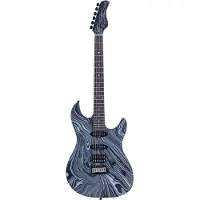 Sire Larry Carlton S7 HSS Black Swirl guitare électrique