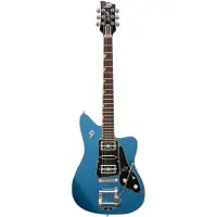 Duesenberg Alliance Paul Sidoti Catalina Blue guitare électrique avec étui et certificat d'authenticité