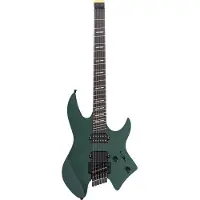 Sire Larry Carlton X6 6-String Headless Metallic Green guitare électrique avec housse