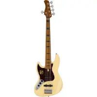 Sire Marcus Miller Marcus Miller V5 5-String LH Vintage White basse électrique 5 cordes pour gaucher