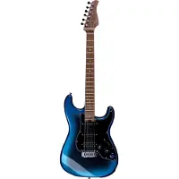 Mooer GTRS Guitars Professional 801 Dark Night Intelligent Guitar avec housse