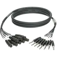 Klotz S08FPA03 loom jack vers XLR 8 canaux symétrique 3 m