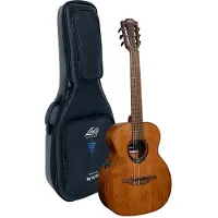 LAG Guitars BlueWave 1 TNBW1TE-BRW guitare électro-acoustique classique avec effets intégrés et Bluetooth
