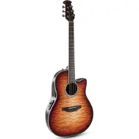 Ovation CS24X-7C-G Celebrity Standard Plus Mid Cutaway Cognac Sunburst Gloss guitare électro-acoustique folk