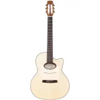 Kremona Lulo Reinhardt Signature Damien Cutaway guitare électro-acoustique classique avec étui