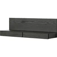 New Works Tana Meuble Média Mural Black Stained Oak