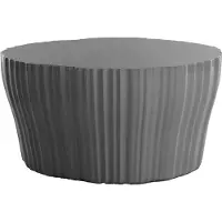 Kartell Corteza Table Basse Anthracite