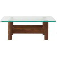 Audo Copenhagen Brasilia Lounge Table Walnut