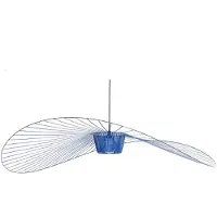 Petite Friture Suspension Vertigo Cobalt | Large Ø: 200cm E27