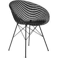 Kartell Smatrik Chaise - Lot de 2 Indoor | Black|Black
