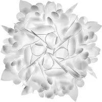Slamp Applique Murale , Veli, dimmable, Blanc, Salon / séjour, Plastique, Design
