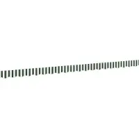 vidaXL , protections de balcon, vert et blanc, 430 x 20 cm, polyester