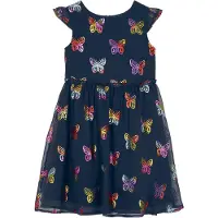 Bonprix Robe trapèze en mousseline