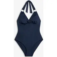 Bonprix Maillot 1 pièce dos nu avec anneaux