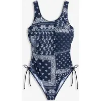 Bonprix Maillot 1 pièce sculptant à fronces, maintien léger