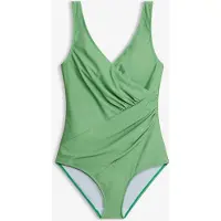 Bonprix Maillot 1 pièce sculptant et croisé, maintien modéré